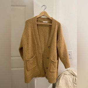 Mango Oversized Cardigan Size Small